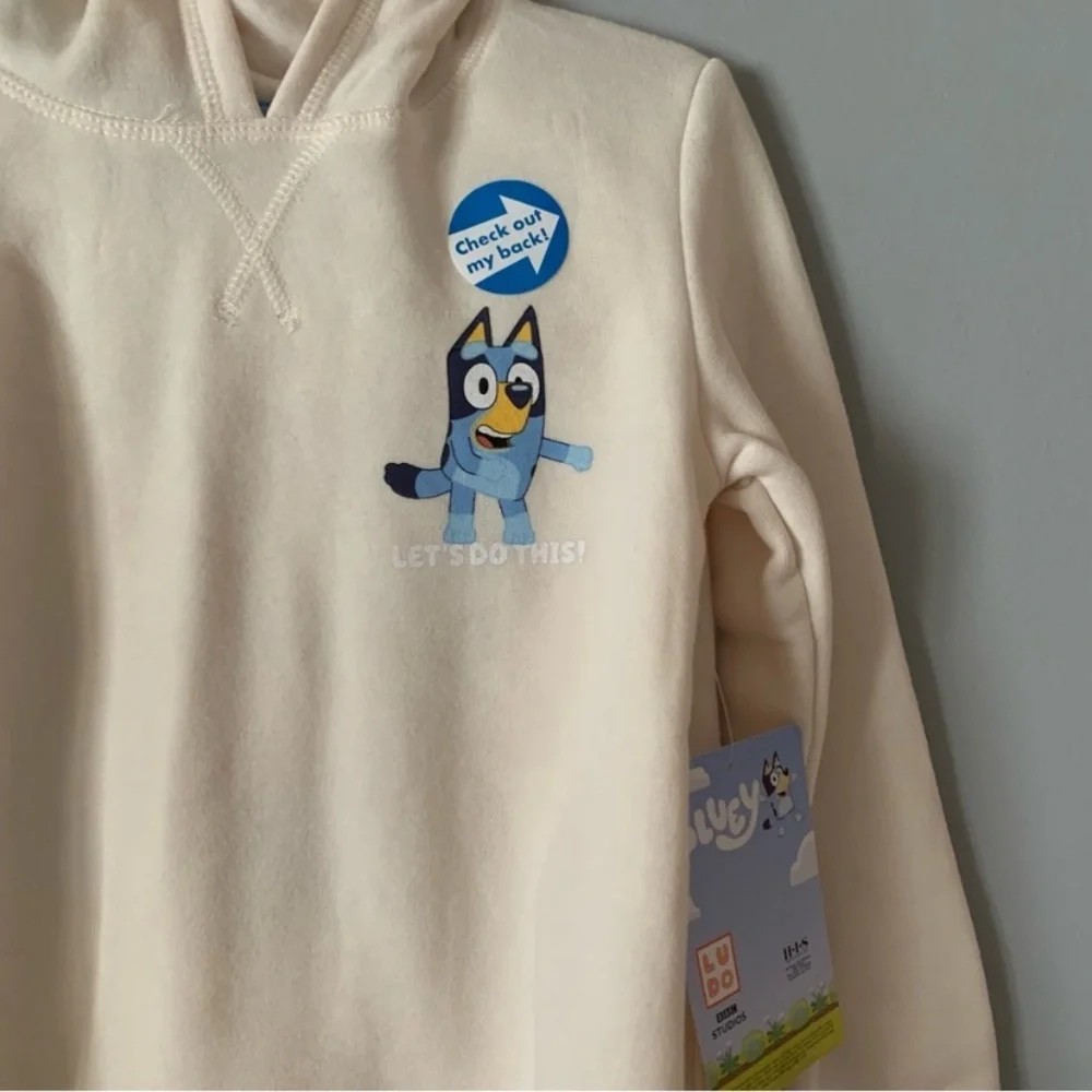 NWT. BLUEY Kids Hoodie & Jogger Set